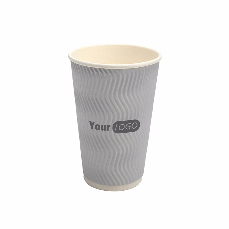 Paper 50 Disposable Double-Layer Corrugated Cup
