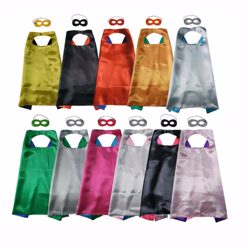 35.5" L x 27.6" W Halloween Capes With Mask