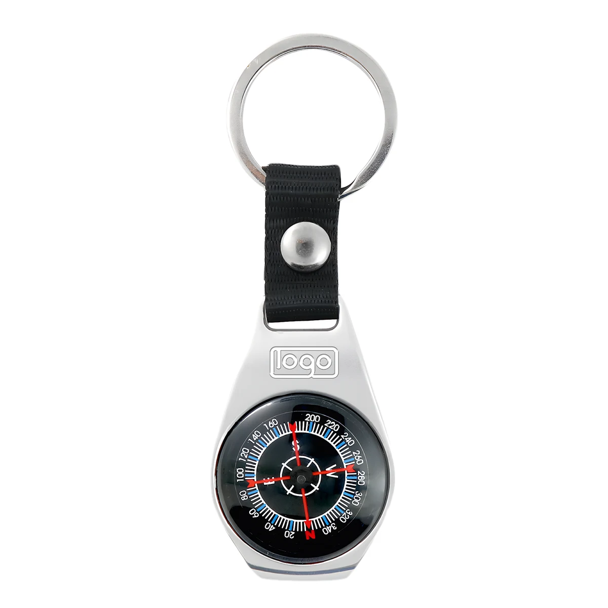 Metal Keychain Outdoor Compass 1