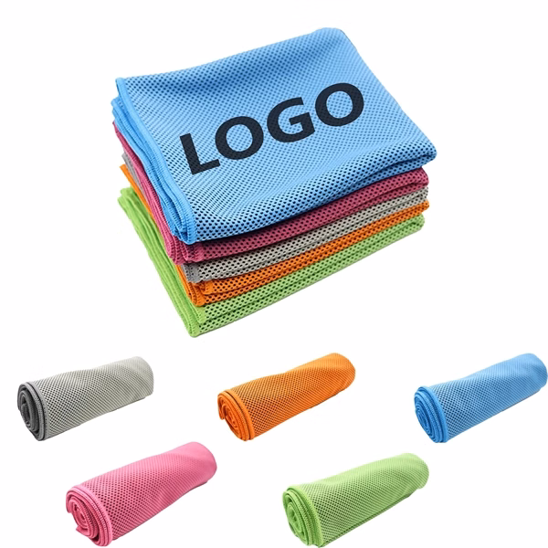 MOQ100 Microfiber Sport 40" x  12"  Cooling Towel