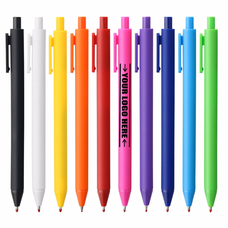 0.5Mm Macaron Retractable Black Ink Gel Pens