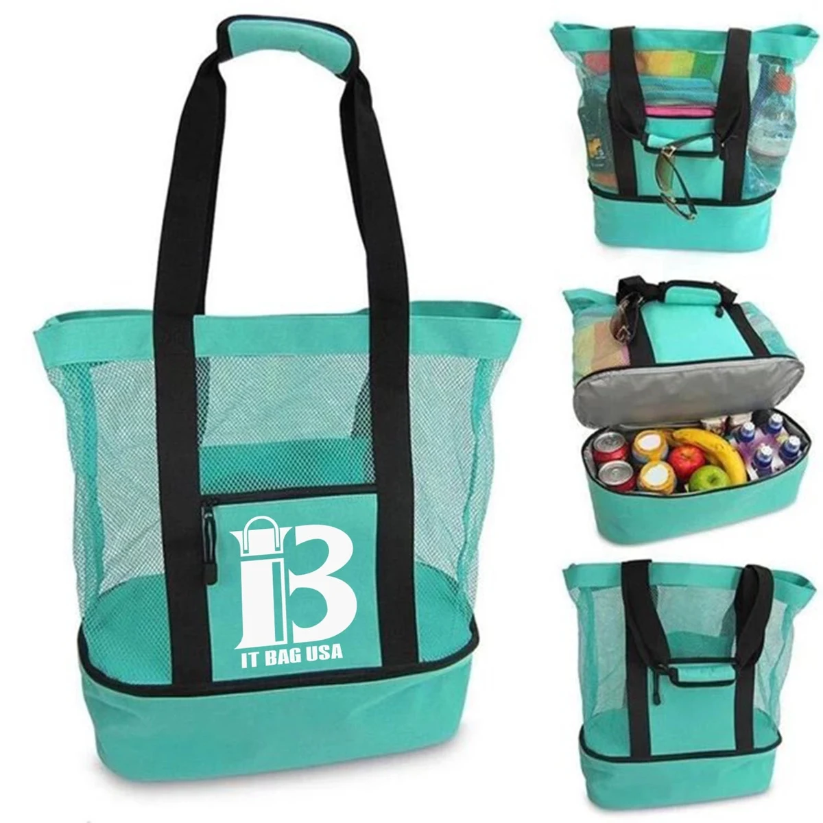 Mesh Beach Tote Bag 1