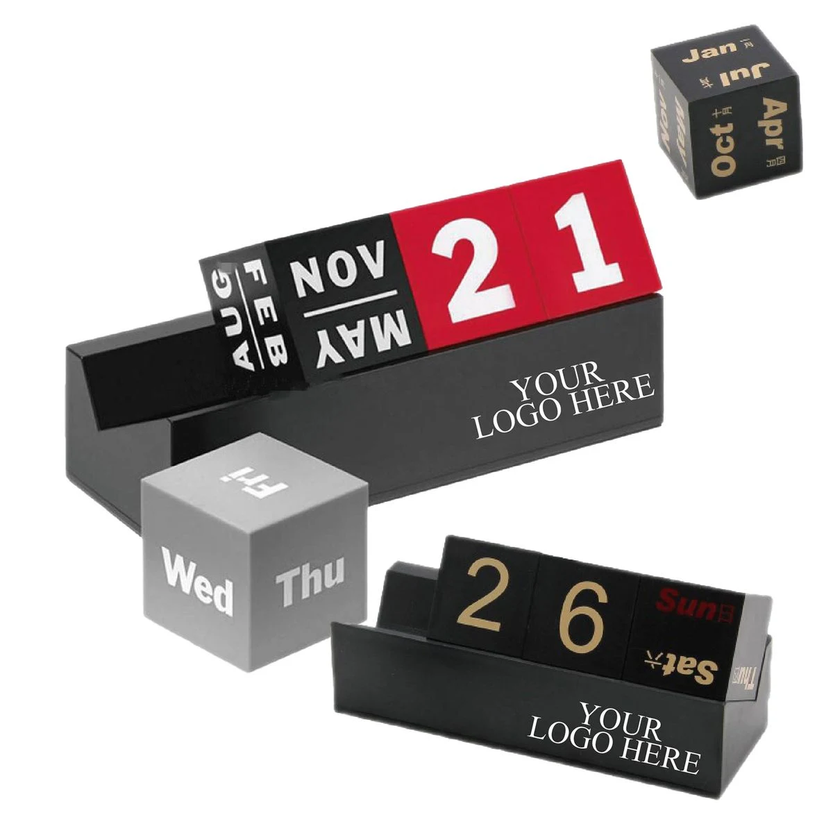 Creative Building Block Calendar Ornament 1