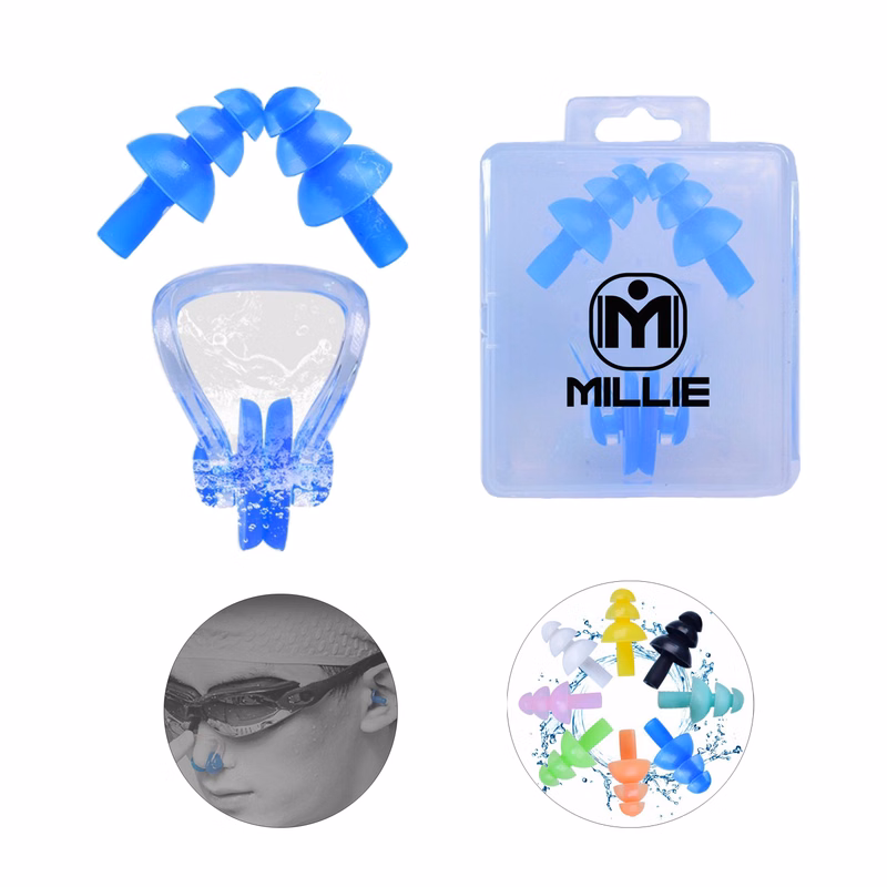 Swimming Nose Clip Earplugs