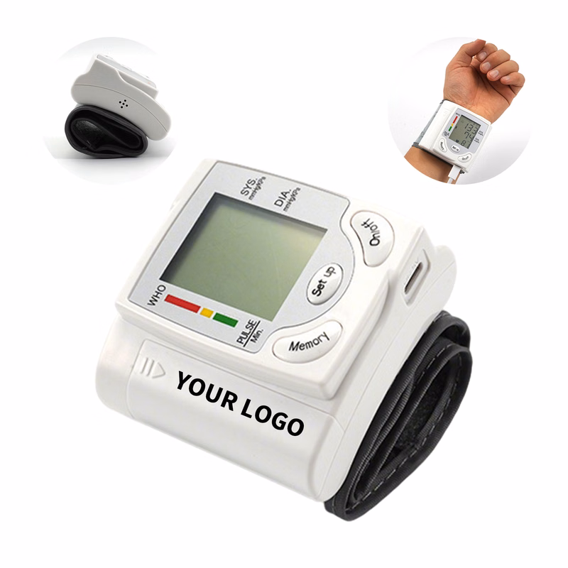Digital Wrist Blood Pressure Monitor With LCD Display