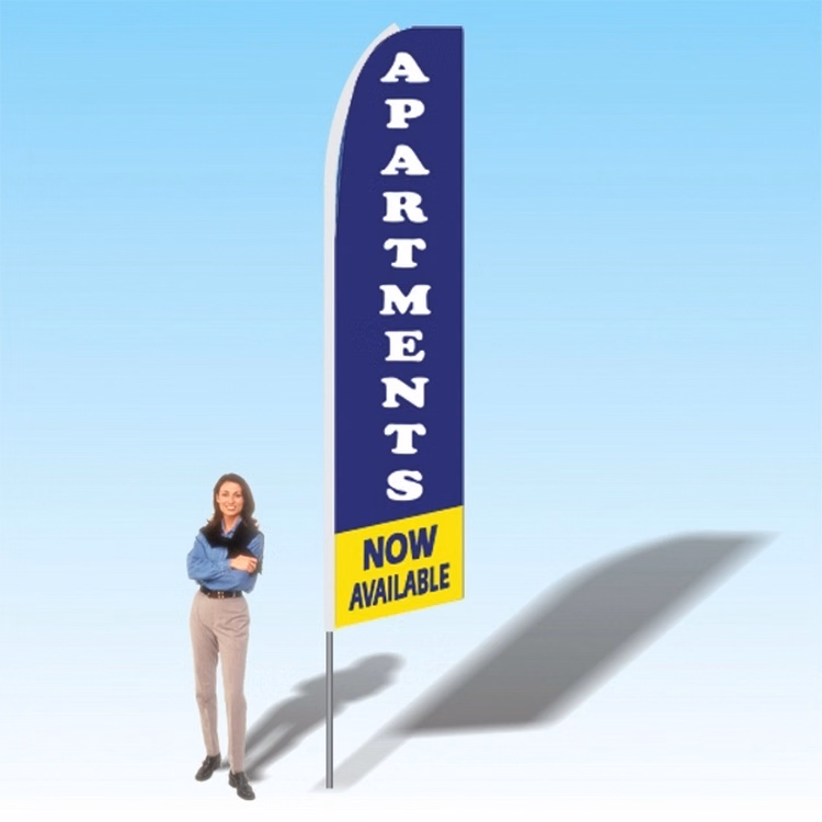15FT Apartments Now Available Advertising Banner Flag