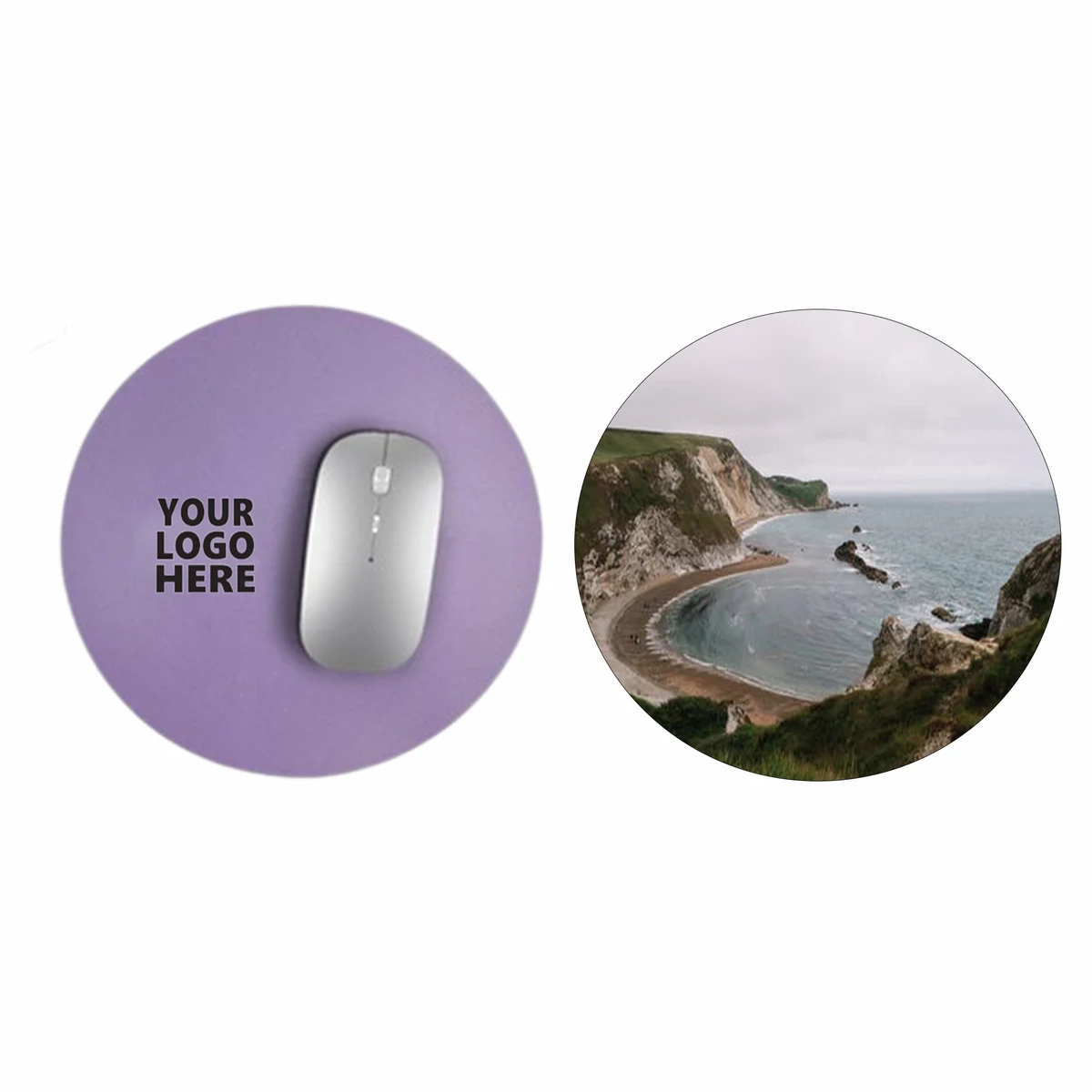 Custom Round Mouse Pads MOQ 10pcs 1