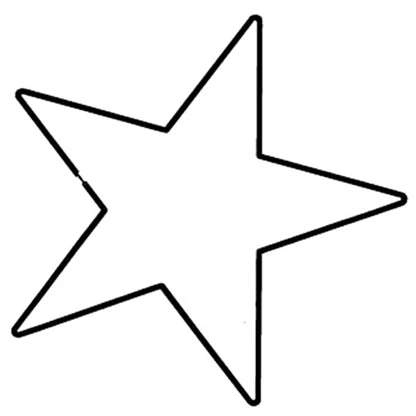 Magnet - Star Outline - Full Color 1