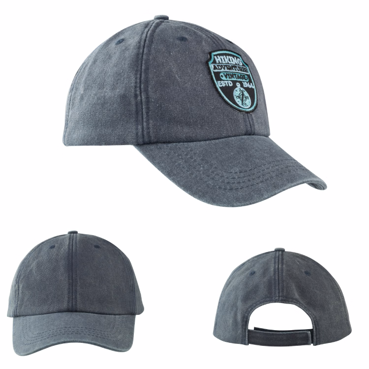 Lynx Washed Cotton Baseball Cap - Embroidery
