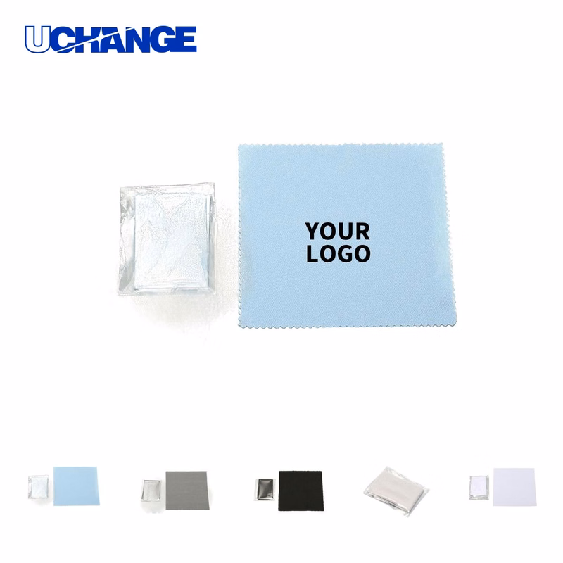Microfiber Lens Wipe Cloth Individual Pack 5.9 X 5.9"