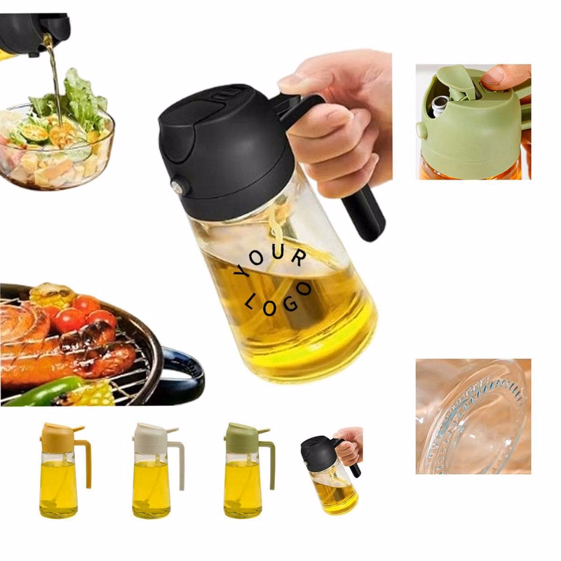 Large Capacity Oil Dispenser with Drip Free Flow