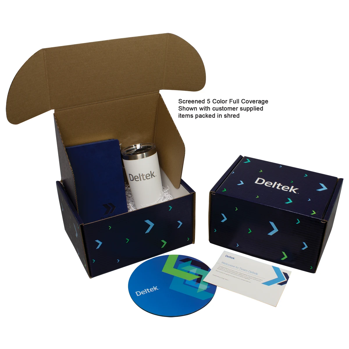 10" X 8" X 6" - B-Flute Outside Tuck Box 1