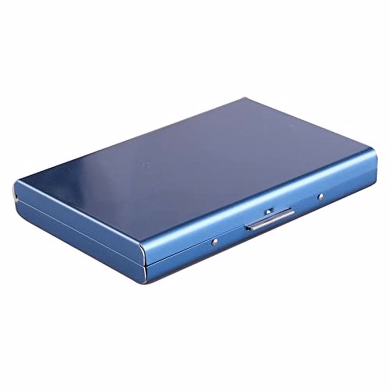 RFID Blocking Stainless Steel Credit Card Wallet