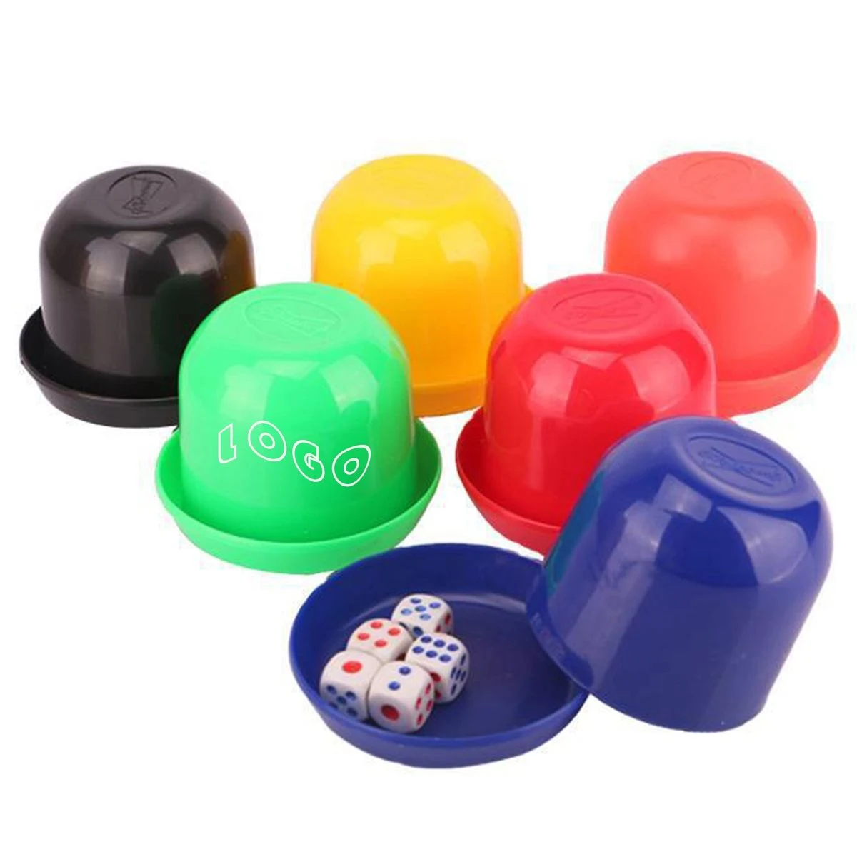 Plastic Dice Cups with Lid 1
