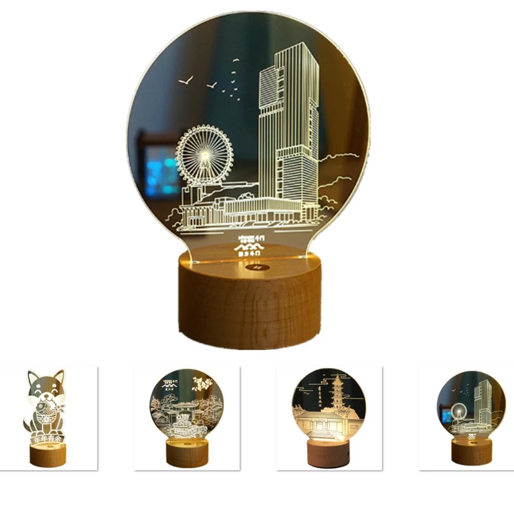 Personalized Creative 3D Acrylic Night Light 1