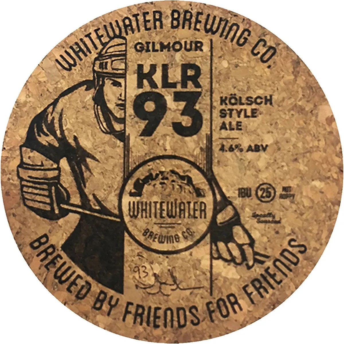 MOQ 50 Cork Coasters 1