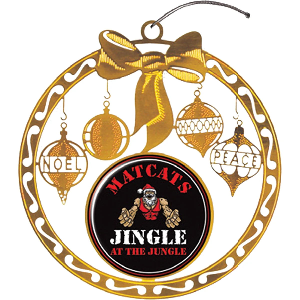 Digistock Ornaments: Ornaments & Bow 1