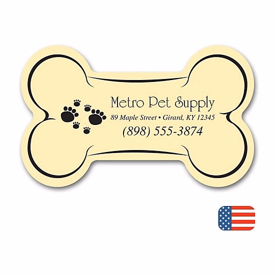 Magnet - Dog Bone Shape
