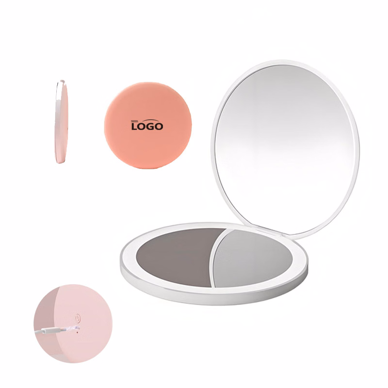 Elegant Glow Compact Mirror
