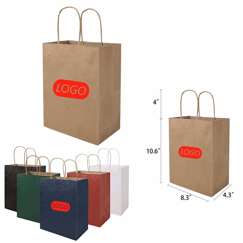 Medium Paper Bags With Handles Bulk