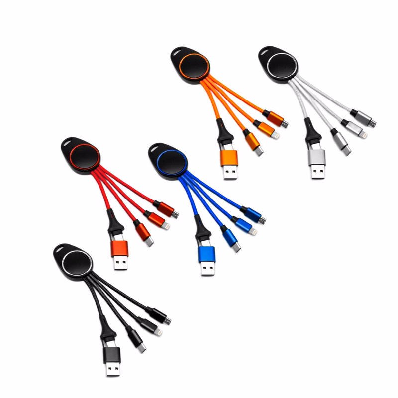 5-in-1 LED Light Up Charging Cable
