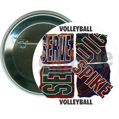 Volleyball, Serve, Dig, Set, Spike, Volleyball Button 1