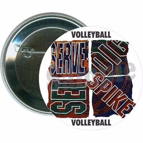 Volleyball, Serve, Dig, Set, Spike, Volleyball Button
