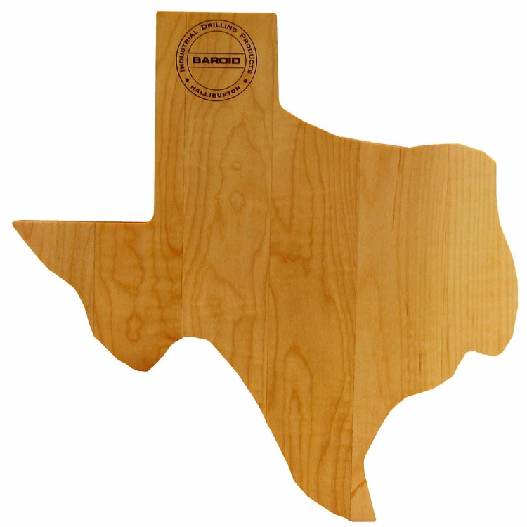 Wood Cutting Board - State