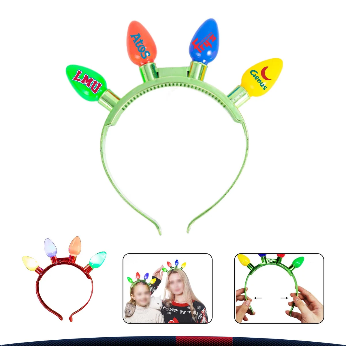 Christmas LED Headband 1