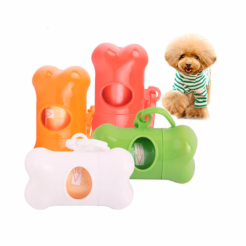 Pet Dog Poop Bag Dispenser Waste Garbage Holder Dispensers