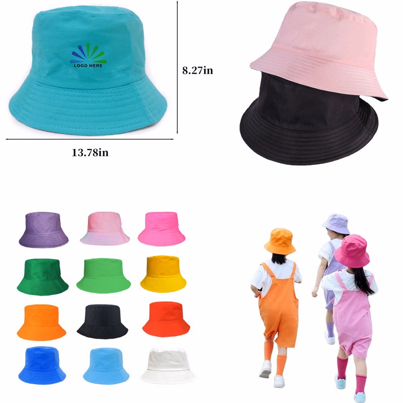 Outdoor Solid Tone Foldable Bucket Hat