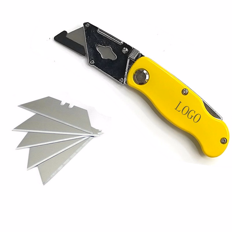 Folding Utility Knife with Blades