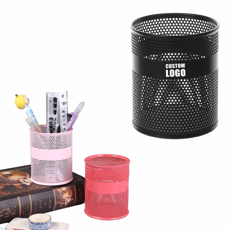 MOQ 10 pcs Desk Pen Holder