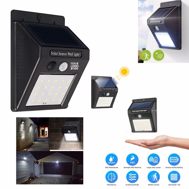 Motion Sensor Solar Light