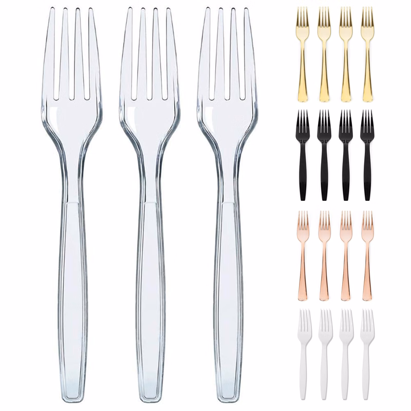 Disposable Clear Plastic Fork