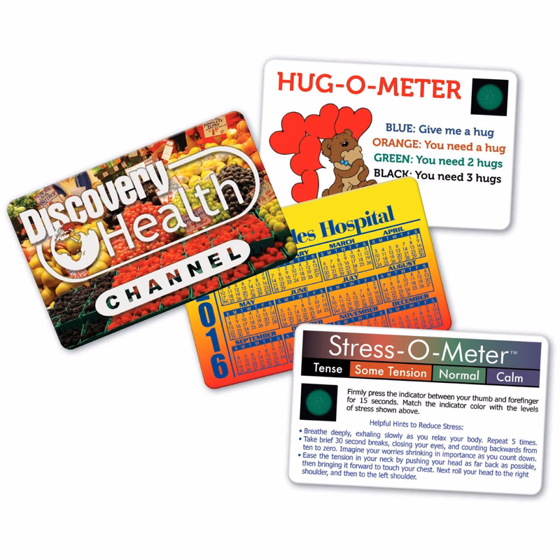 USA Stress-O-Meter Deluxe Card