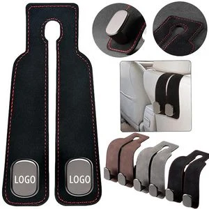 Car Seat Back Headrest Storage Double Hook 1