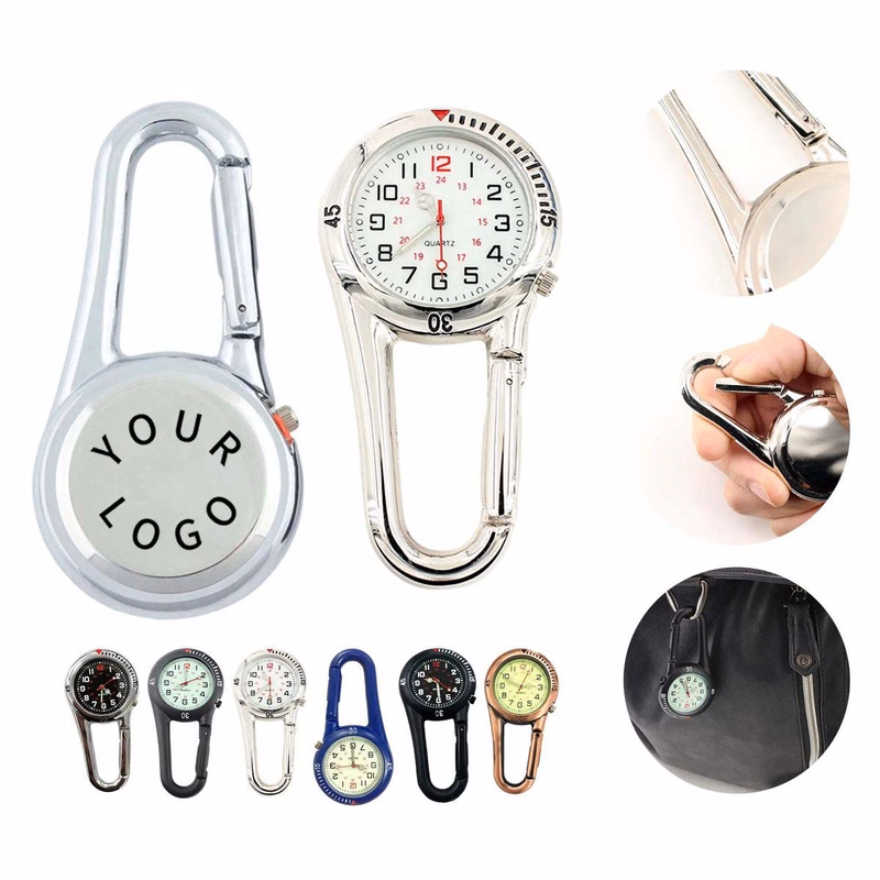 Durable Clip On Outdoor Carabiner Watch