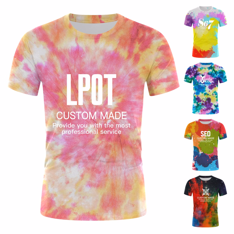 Sublimation Full Color Short Sleeve Tee Shirt