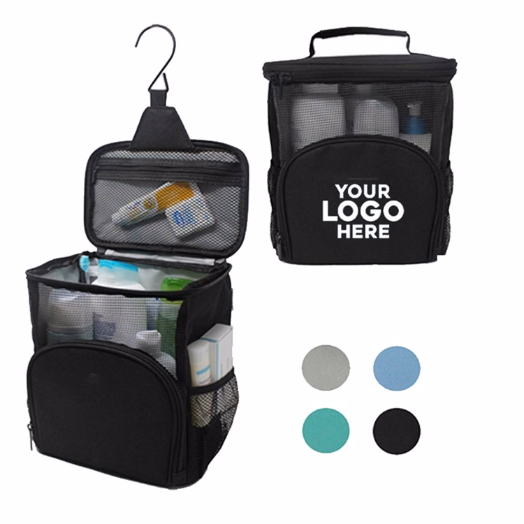Hanging travel portable toilet bag