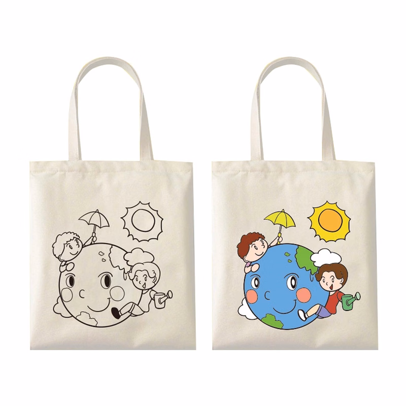Color Me Canvas Tote Bag
