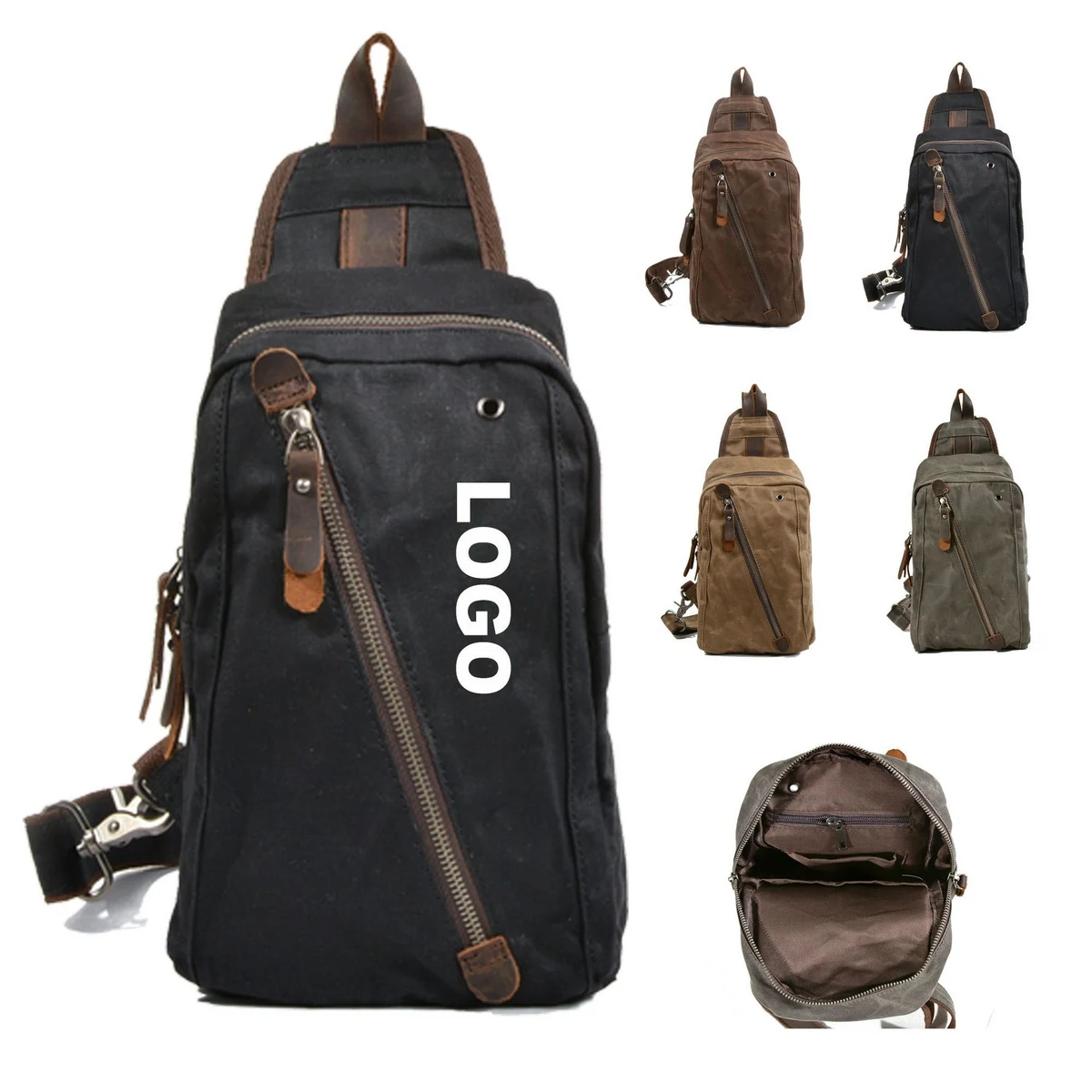 Retro Pleated Chest Pack 1