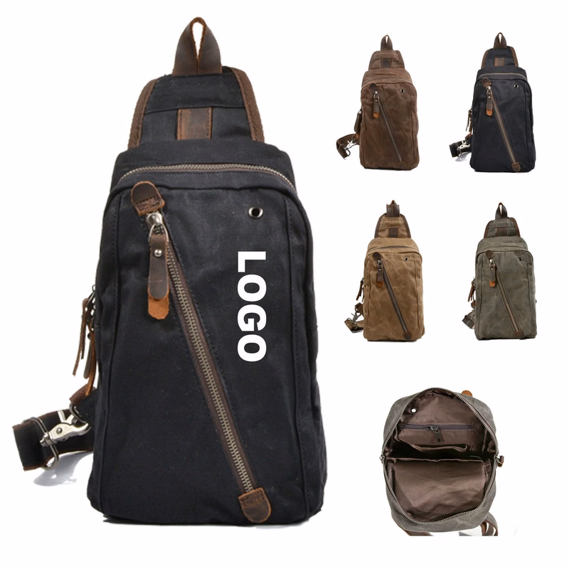 Retro Pleated Chest Pack
