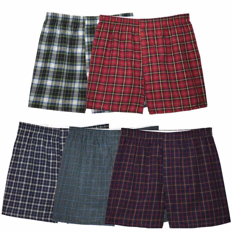 Fruit of the Loom Men's Premium Boxers - Size 2XL 5pk