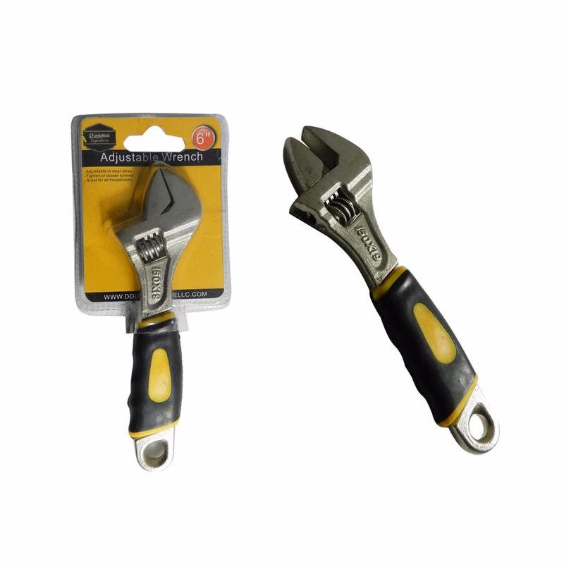Adjustable Wrenches - 6" Plastic & Metal