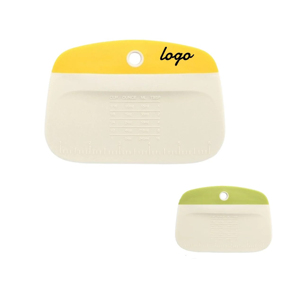 Dual - color Custom - Logo PP Baking Spatula 1