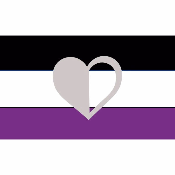 Greyromantic Deluxe Flag