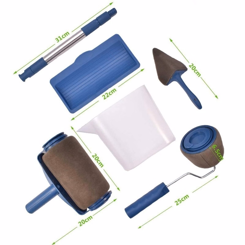 6Pcs Paint Roller Brush Set