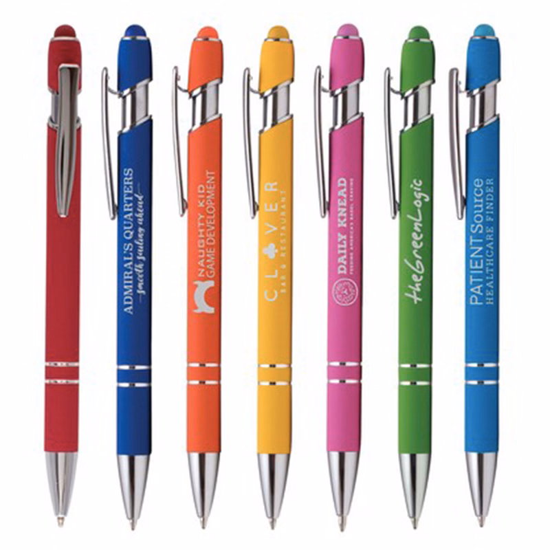 Touchable Rubber Ballpoint Pen