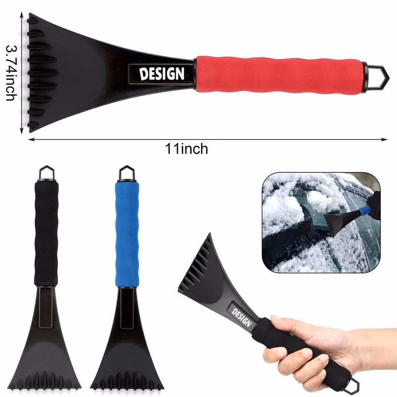 Car Windshield Ice Scraper and Snowplow
